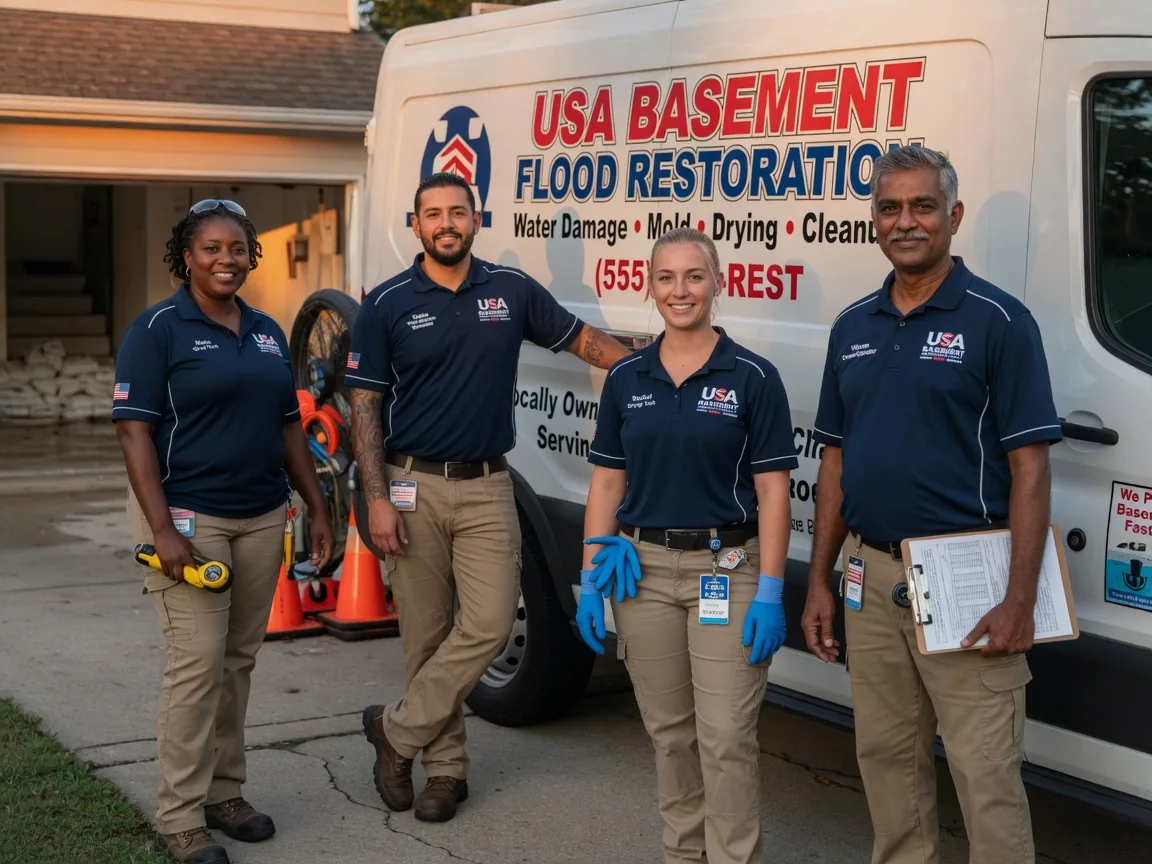 Basement Flood Cleanup company in De Graff, OH